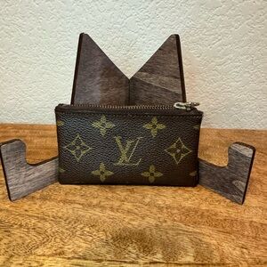 Louis Vuitton Monogram Canvas Coin Pouch - Brown and Gold Monogram